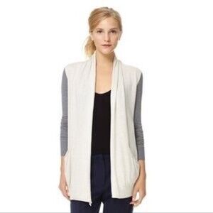 Wilfred Aritzia Silk Cashmere Open Front Cardigan Size Small
